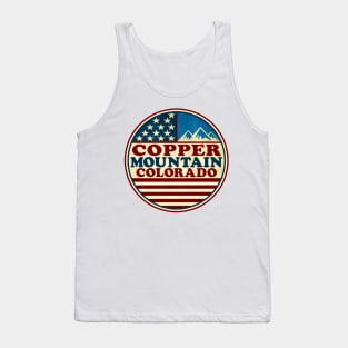 Ski Copper Mountain Colorado Skiing Tank Top